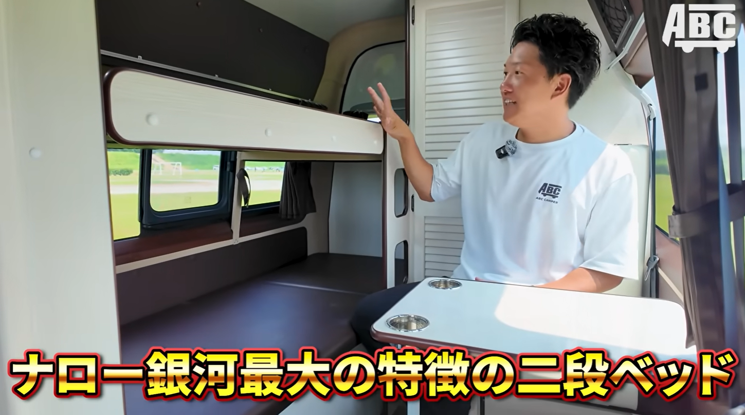 ナロー銀河の常設2段ベッド